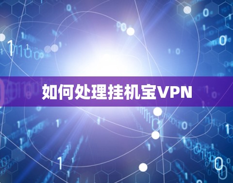 如何处理挂机宝VPN