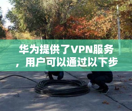 华为提供了VPN服务，用户可以通过以下步骤进行下载和使用