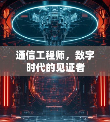 通信工程师，数字时代的见证者