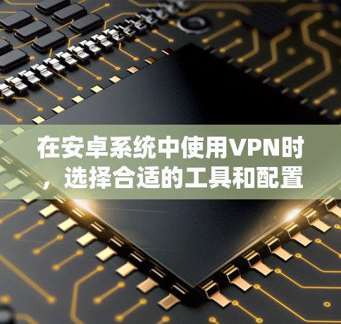 在安卓系统中使用VPN时,选择合适的工具和配置方法至关重要。以下是一些关键信息和步骤,帮助你更好地配置VPN 在安卓系统中使用VPN时,选择合适的工具和配置方法至关重要。以下是一些关键信息和步骤,帮助你更好地配置VPN