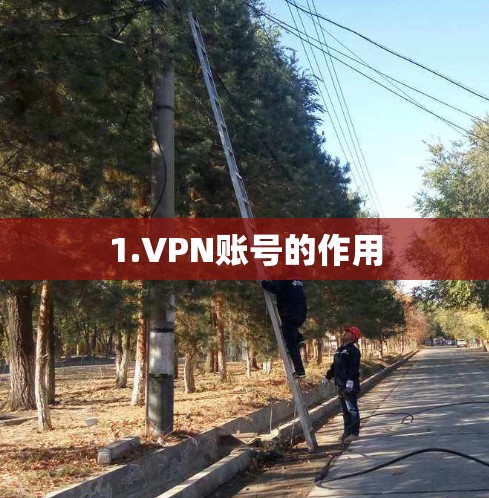 1.VPN账号的作用
