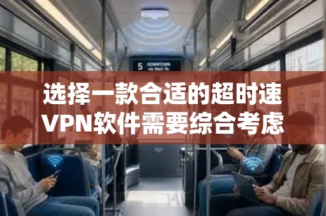 选择一款合适的超时速VPN软件需要综合考虑多个因素，包括需求、使用场景、技术能力、预算等因素。以下是一个分步指南，帮助你做出明智的选择