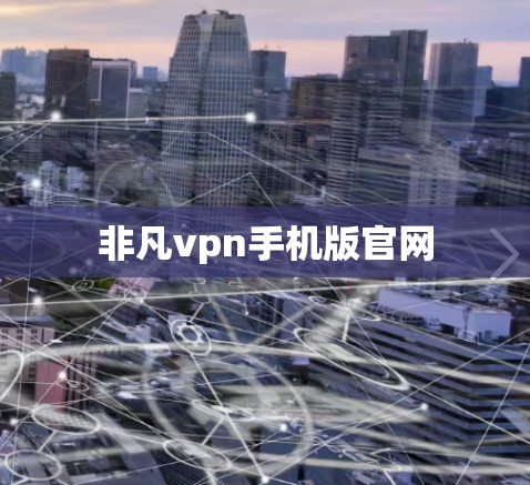 非凡vpn手机版官网