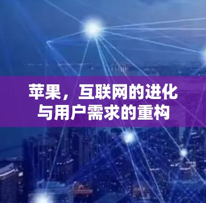 苹果,互联网的进化与用户需求的重构 苹果,互联网的进化与用户需求的重构