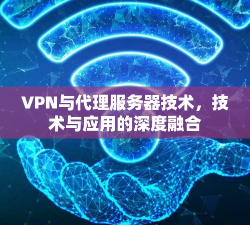 VPN与代理服务器技术，技术与应用的深度融合