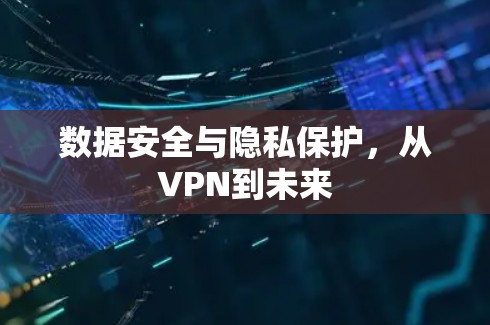 数据安全与隐私保护，从VPN到未来