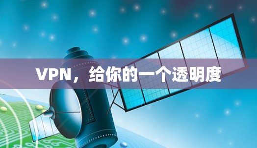 VPN,给你的一个透明度 VPN,给你的一个透明度