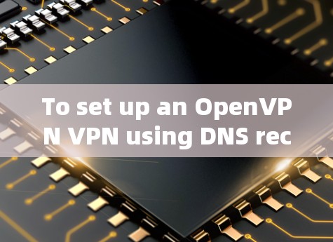 To set up an OpenVPN VPN using DNS records and port numbers,follow these organized steps: To set up an OpenVPN VPN using DNS records and port numbers,follow these organized steps: