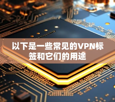 以下是一些常见的VPN标签和它们的用途 以下是一些常见的VPN标签和它们的用途
