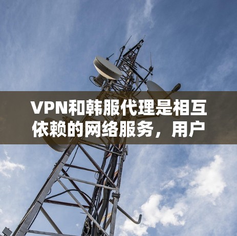 VPN和韩服代理是相互依赖的网络服务，用户在选择VPN时，需要综合考虑目标网站的访问方式和权限，确保安全和合规。以下是关于VPN和韩服代理的详细介绍