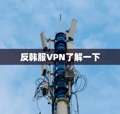 反韩服VPN了解一下