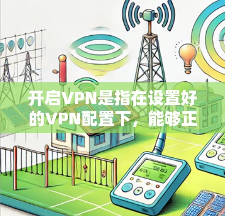 开启VPN是指在设置好的VPN配置下,能够正常运行或使用数据服务。以下是关于开启VPN的详细分析 开启VPN是指在设置好的VPN配置下,能够正常运行或使用数据服务。以下是关于开启VPN的详细分析