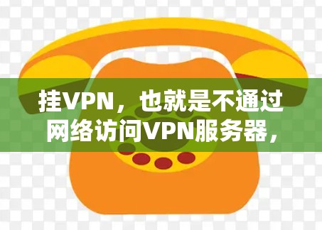挂VPN，也就是不通过网络访问VPN服务器，可以通过网络资源访问，但不直接连接到VPN设备。以下是一些常见的方法