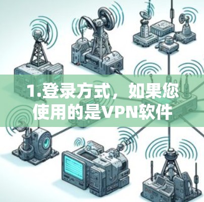 1.登录方式，如果您使用的是VPN软件（如NetNuke、NetNuke Pro等）您可以通过网站或应用商店登录