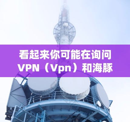 看起来你可能在询问VPN（Vpn）和海豚（Bing）相关的加速器。不过，VPN加速器这个词可能有些混淆，因为VPN本身是一个网络服务，而加速器通常指软件或工具来加速应用程序或网络连接