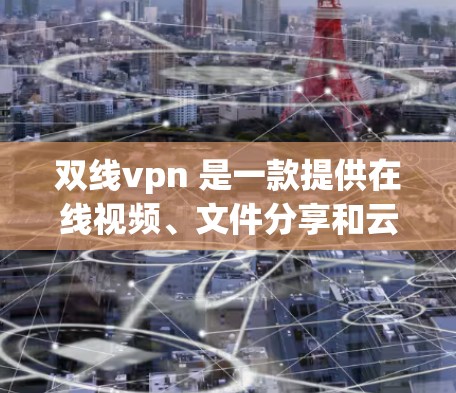 双线vpn 是一款提供在线视频、文件分享和云存储的VPN平台。它支持多种协议，包括 Wi-Fi、Wi-Fi 4、Wi-Fi 5 等，适合那些需要在线观看视频、下载文件或管理云存储设备的用户