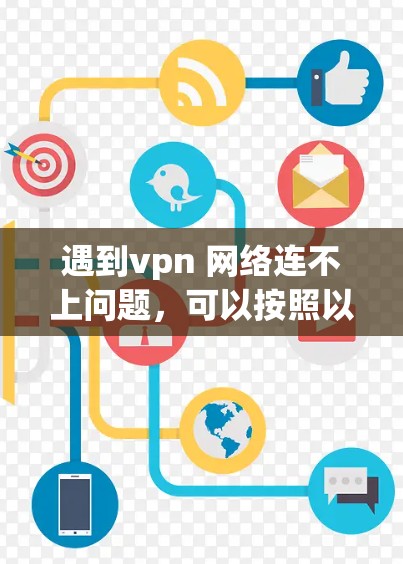 遇到vpn 网络连不上问题，可以按照以下步骤进行尝试