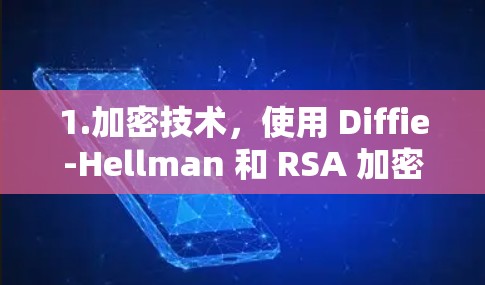 1.加密技术，使用 Diffie-Hellman 和 RSA 加密技术，确保数据传输的安全