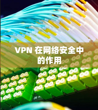 VPN 在网络安全中的作用