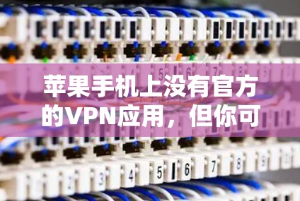 苹果手机上没有官方的VPN应用，但你可以通过以下步骤安装和使用VPN服务