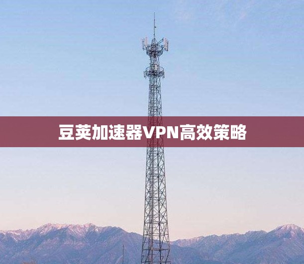 豆荚加速器VPN高效策略