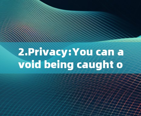 2.Privacy:You can avoid being caught on your local network when accessing the internet.