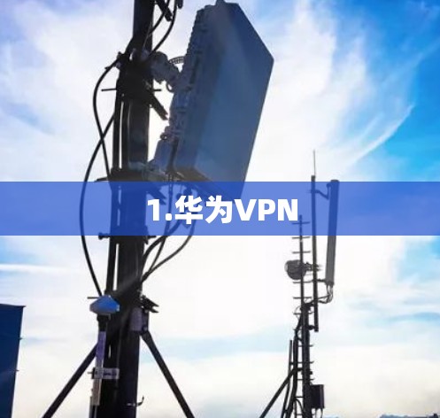1.华为VPN