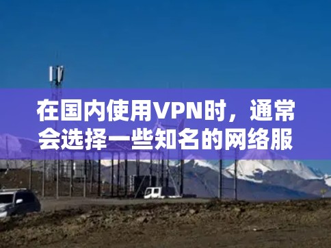 在国内使用VPN时，通常会选择一些知名的网络服务提供商。以下是一些国内常用的VPN服务