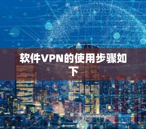 软件VPN的使用步骤如下
