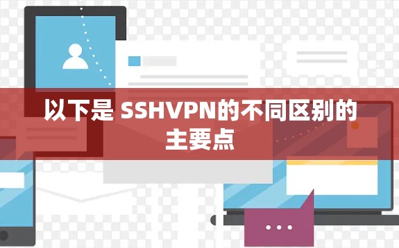 以下是 SSHVPN的不同区别的主要点