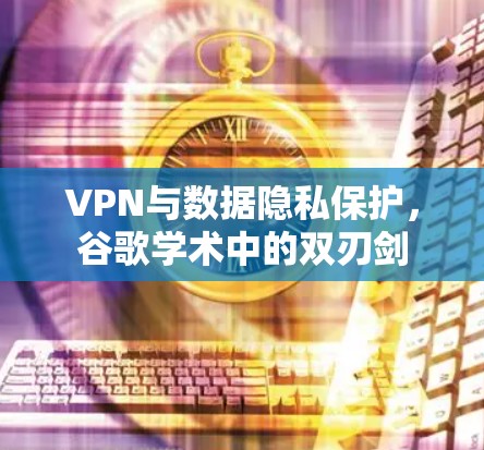 VPN与数据隐私保护，谷歌学术中的双刃剑