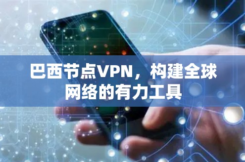 巴西节点VPN，构建全球网络的有力工具