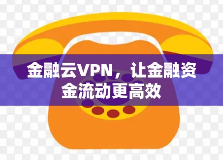 金融云VPN，让金融资金流动更高效