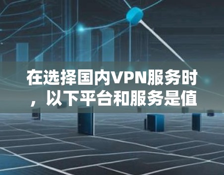 在选择国内VPN服务时，以下平台和服务是值得推荐的，因为它们在质量、安全性以及用户满意度方面表现突出