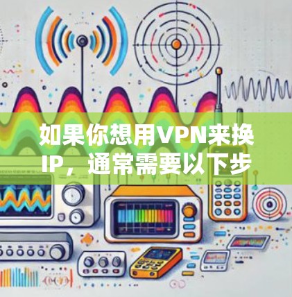 如果你想用VPN来换IP，通常需要以下步骤