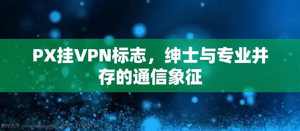 PX挂VPN标志，绅士与专业并存的通信象征