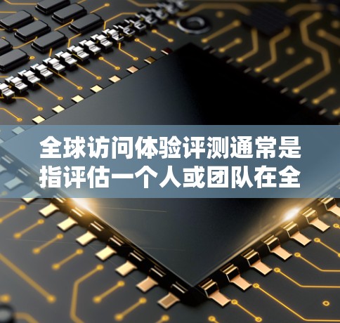 全球访问体验评测通常是指评估一个人或团队在全球范围内进行交流或合作时的整体体验，包括沟通效率、专业性、团队协作、反馈等多个维度。评测可能涉及多个方面，例如