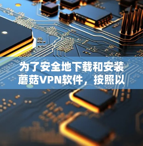 为了安全地下载和安装蘑菇VPN软件，按照以下步骤进行