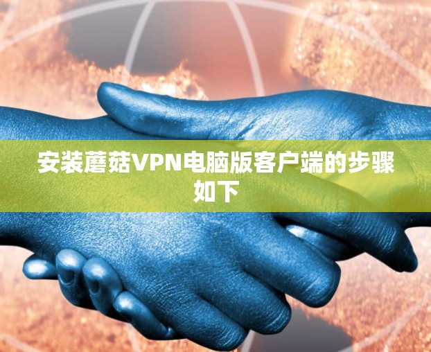 安装蘑菇VPN电脑版客户端的步骤如下