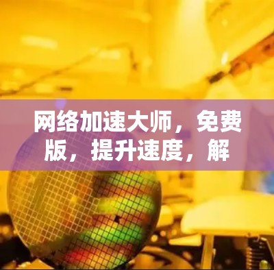 网络加速大师，免费版，提升速度，解决网络拥堵