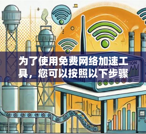 为了使用免费网络加速工具，您可以按照以下步骤操作