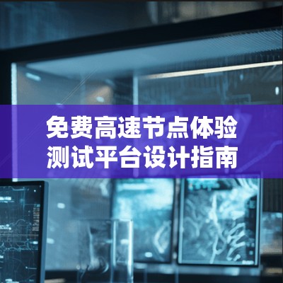 免费高速节点体验测试平台设计指南