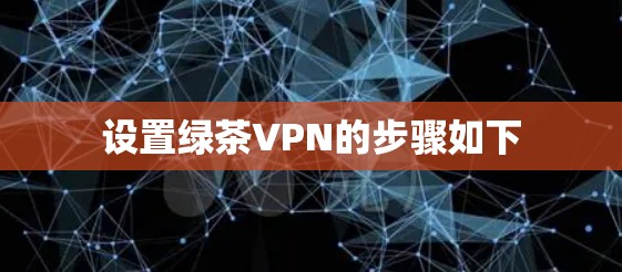 设置绿茶VPN的步骤如下