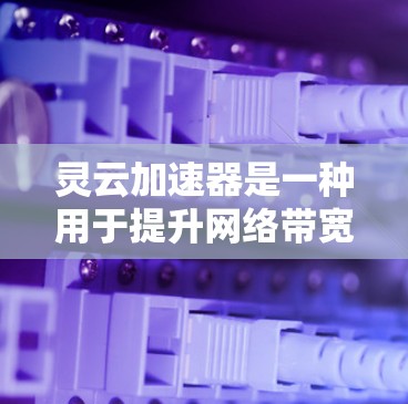 灵云加速器是一种用于提升网络带宽和性能的工具，通常指灵云网络提供的云加速服务。以下是一个关于灵云加速器的教程，帮助你了解如何使用它