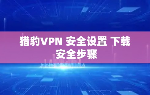 猎豹VPN 安全设置 下载 安全步骤