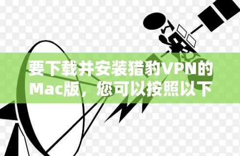 要下载并安装猎豹VPN的Mac版，您可以按照以下步骤操作