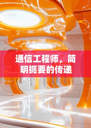 通信工程师，简明扼要的传递