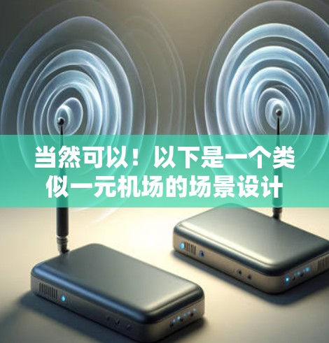 当然可以！以下是一个类似一元机场的场景设计，适用于游戏、动画片或者设计项目