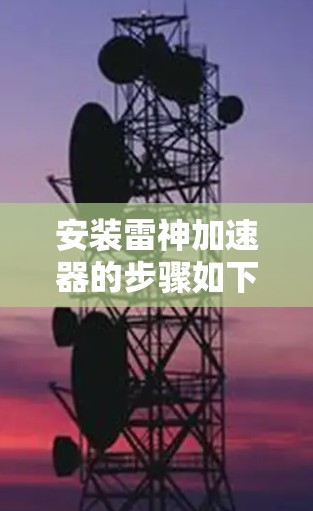 安装雷神加速器的步骤如下