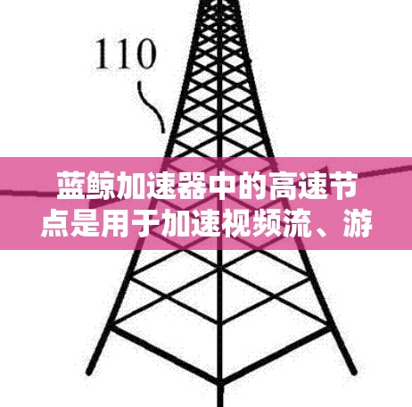 蓝鲸加速器中的高速节点是用于加速视频流、游戏流或其他特定格式视频的快速处理设备。以下是关于这些高速节点的详细信息 蓝鲸加速器中的高速节点是用于加速视频流、游戏流或其他特定格式视频的快速处理设备。以下是关于这些高速节点的详细信息